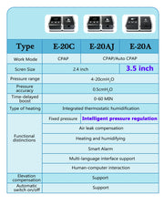 BMC Household CPAP Machine E-20C Fixed Pressure Device With Mask and Humidifier For Anti Snoring Sleep Apnea Sleep Aid