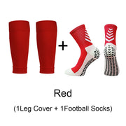 1 Set of High Quality Men Women Outdoor Protective Equipmen Football Leg Cover Anti Slip Soccer Tennis Basketball Sports Socks