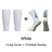 1 Set of High Quality Men Women Outdoor Protective Equipmen Football Leg Cover Anti Slip Soccer Tennis Basketball Sports Socks