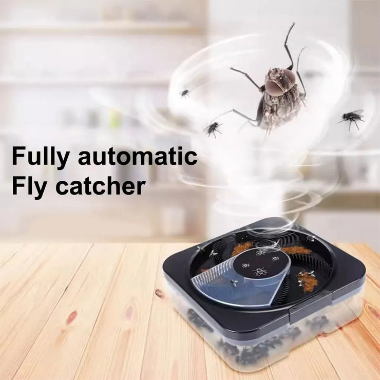 Automatic Pest Catcher USB Plug-in/Rechargeable Gnat Flying Insect Trap Insect Repellents Tool for Indoor Home Kitchen Garden