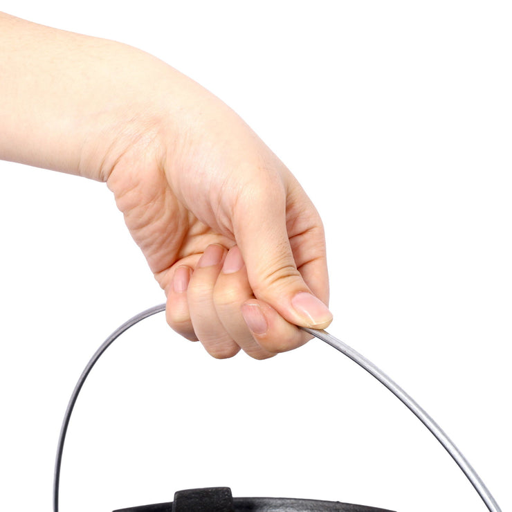 ast iron Dutch oven with lid, outdoor camping deep pot, used for camping, cooking, barbecue and leg rest,  12 Quart - Follow yourDream