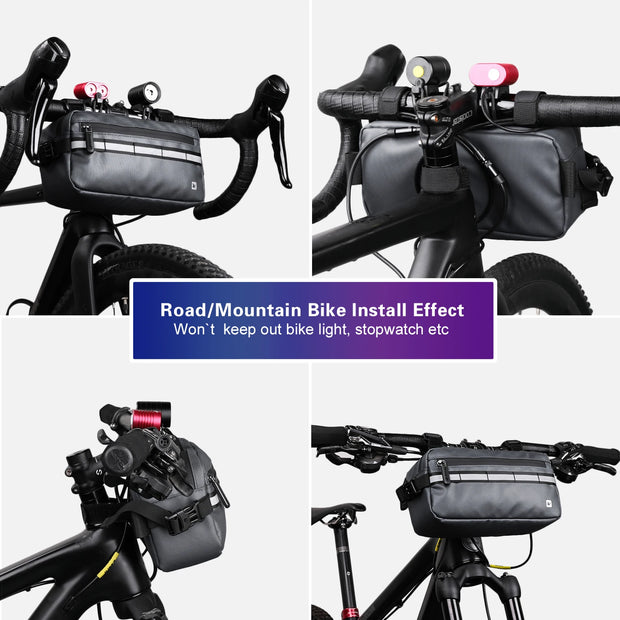 Handlebar Bag Bicycle Bags Frame Pannier Bag Multifunction Portable Shoulder Bag Bike Accessorie