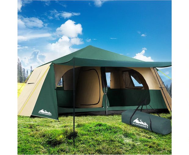 Instant Pop up Camping Tent 8 Person Outdoor Hiking Tents Dome