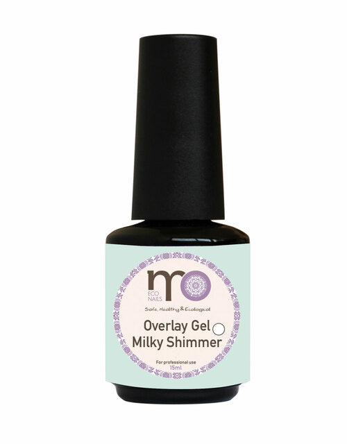 Nail Gel Base - Overlay Milky Shimmer 15ml