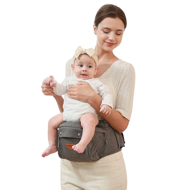 Ergonomic 3-in-1 Baby Carrier and Hipseat