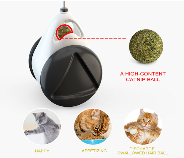 Tumbler Balanced Wheel Swinging Ball Cat Toy - Follow yourDream