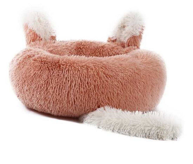 Fast Shipping Plush Pet Bed with Ears and Tail for Cats and Small Dogs - Follow yourDream