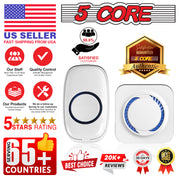 5 Core Wireless Doorbell Remote Button Door Bell for Home Waterproof