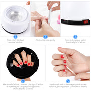 Electric Steam off UV Nail Gel Polish Remover Machine