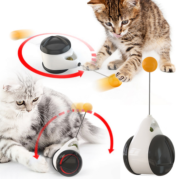 Tumbler Balanced Wheel Swinging Ball Cat Toy - Follow yourDream