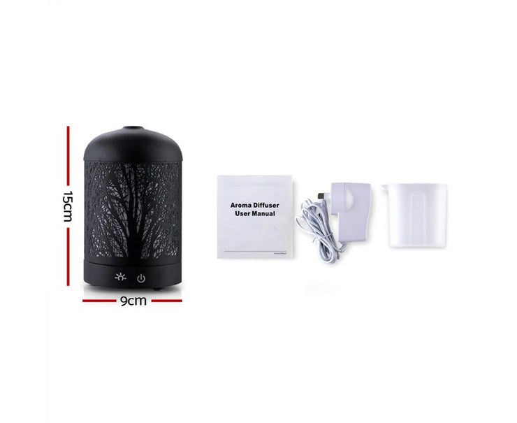 Aroma Diffuser Aromatherapy Black 160Ml