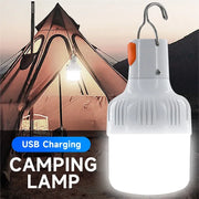 Outdoor USB Rechargeable LED Lamp Bulbs High Brightness Emergency Light Hook up Camping Fishing Portable Lantern Night Lights