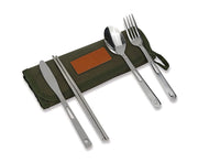 Outdoor Camping Tableware Bag Picnic Cutlery Set with Travel Case for Family