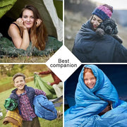 Camping Sleeping Bag Ultralight Waterproof 4 Season Warm Envelope Backpacking Sleeping Bags for Outdoor Traveling Hiking