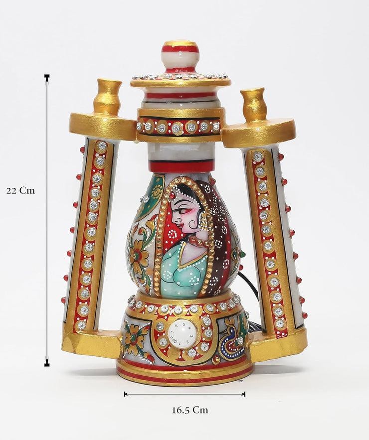 Marble Rajasthani Traditional Lantern| Home Decorative Lantern|