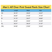 THE KING OF THE FIELD III Men's All Over Print Sweatpants - Follow yourDream