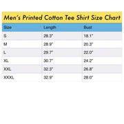 THE KING OF THE FIELD III Sunny Men's Printed Cotton Tee Shirt - Follow yourDream