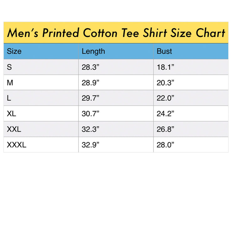 THE KING OF THE FIELD III Sunny Men's Printed Cotton Tee Shirt - Follow yourDream