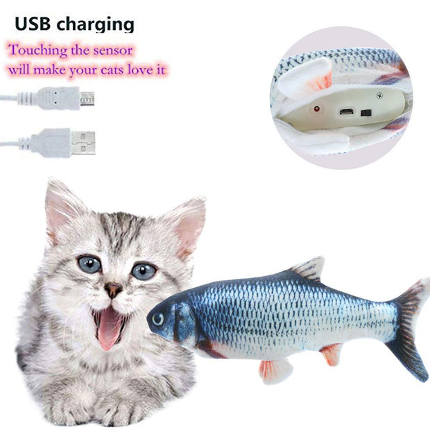 Electric Flipping Fish Toy for Cats - Follow yourDream