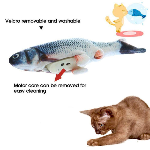 Electric Flipping Fish Toy for Cats - Follow yourDream