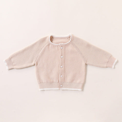 Autumn New Arrival Baby Kids Unisex Comfortable Plain Knitted Long