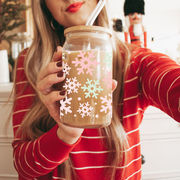 Pastel Snowflakes